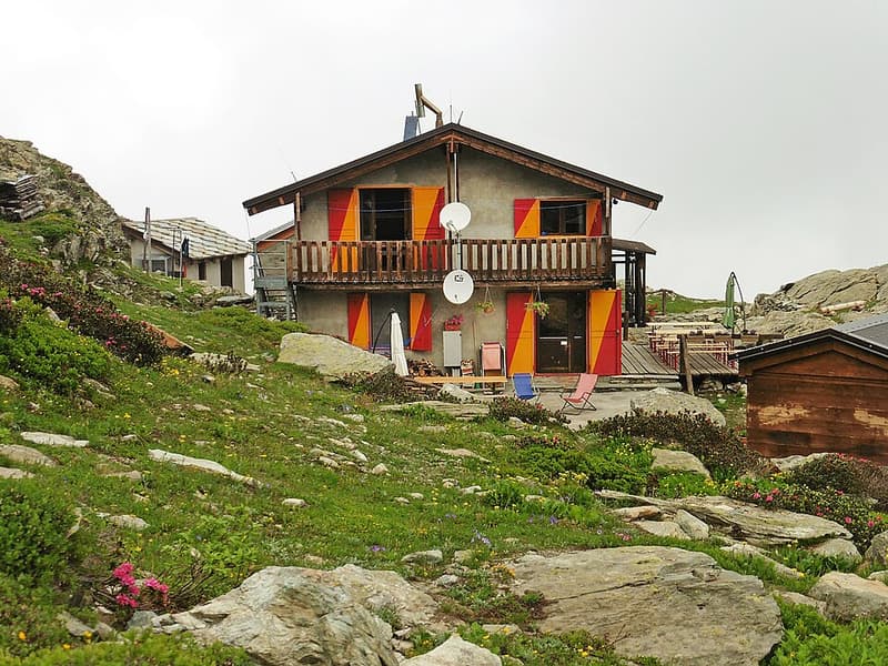 Rifugio Granero from S